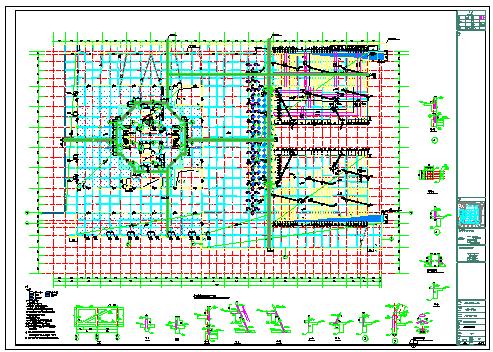 地下室顶板结构及板配筋平面图GS-19(修1).dwg_图1