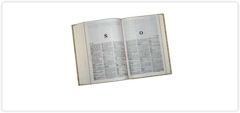 硬皮翻开的英文字典书籍杂志组合su模型-图二
