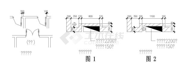 某文化中心平面防火分区图-图一