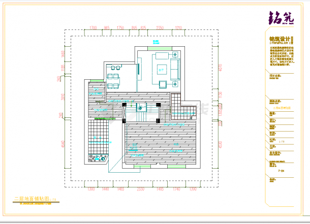 某地现代风格复式住宅设计施工图含CAD图纸-图一