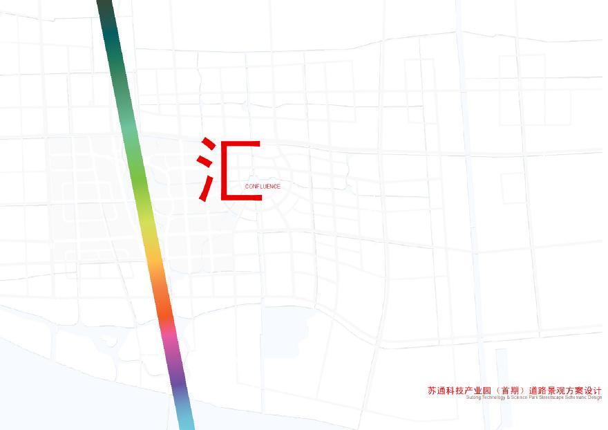 [江苏]科技工业园市政道路景观设计方案-图一