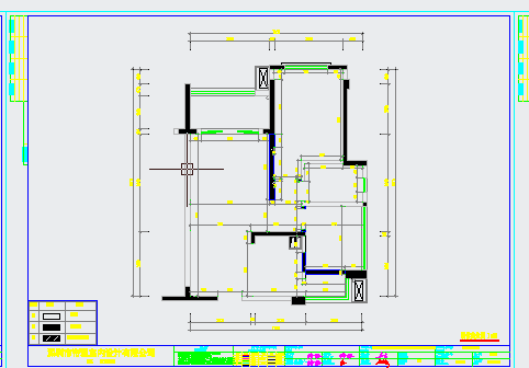 华日城市理想B6样板房CAD施工图