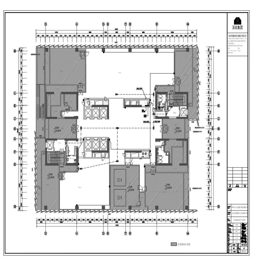 DS1401 30层疏散指示平面图-图一