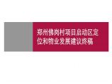 世联地产-郑州佛岗村项目启动区定位和物业发展建议终稿.ppt图片1