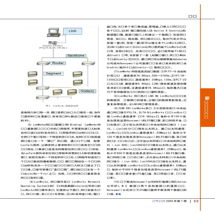 建筑自动化与LonWorks现场总线技术-图二