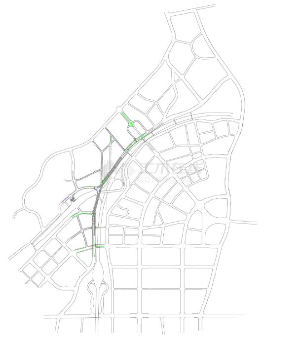 环洲五路平面底图20200908..dwg-图一