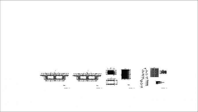 主桥箱梁4m梁段块普通钢筋构造CAD图 _图1