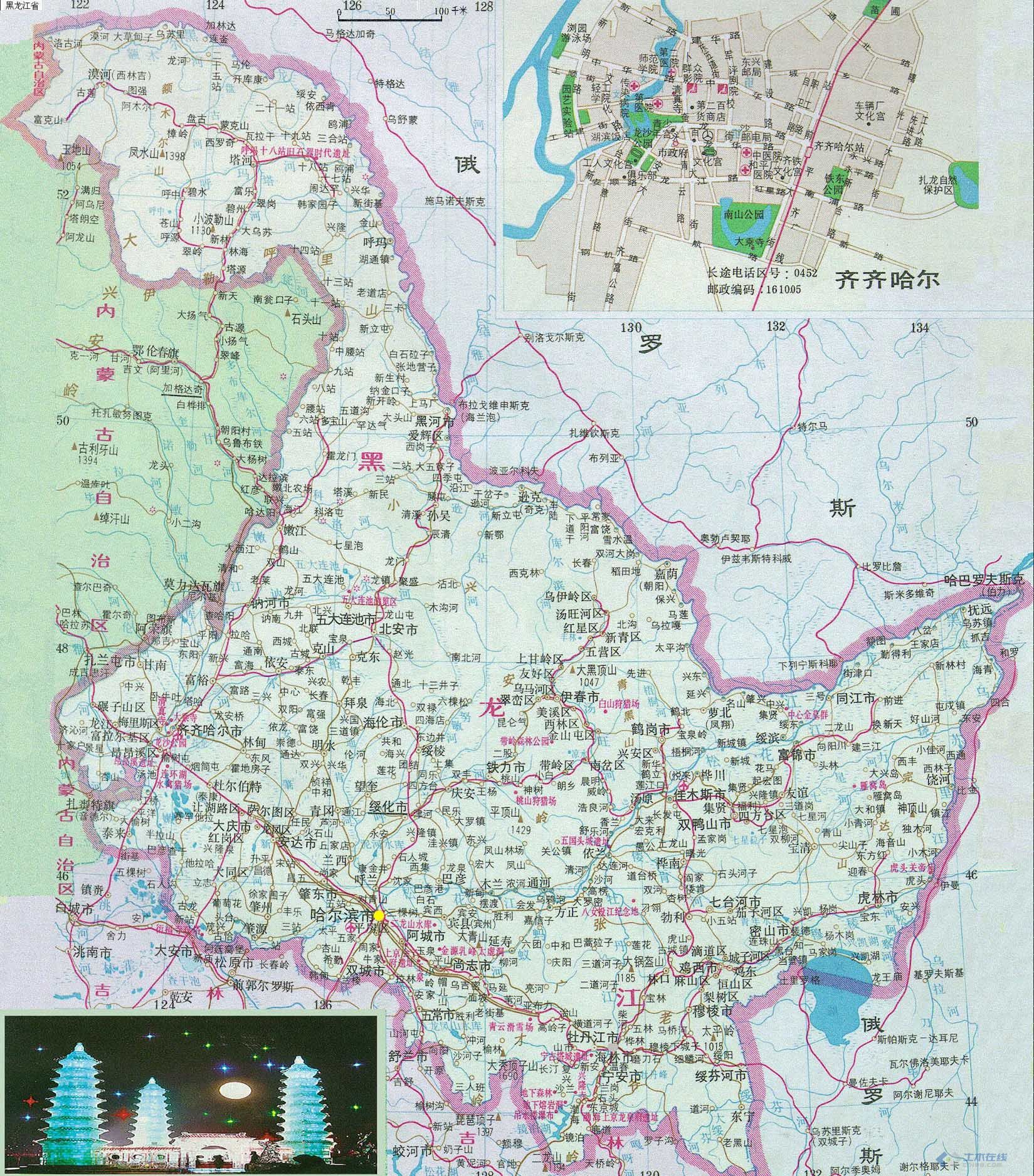 黑龙江地图jpg