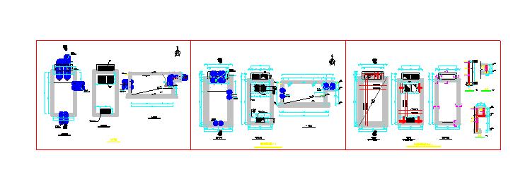 雨水泵站结构图设计图施工图