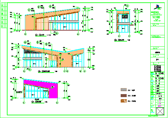 某164平一层框架结构商业楼建筑结构施工图_图1