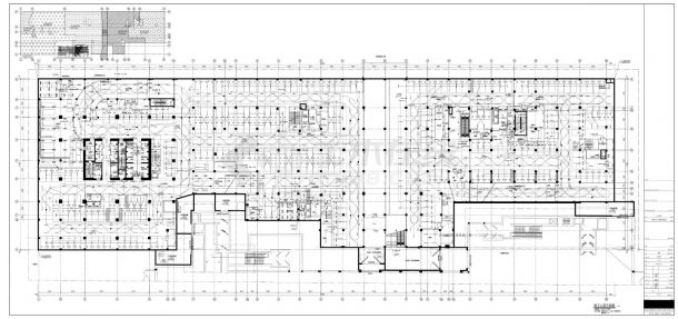 太子广场 DS-03-103.5.7地下照明平面CAD图-图二