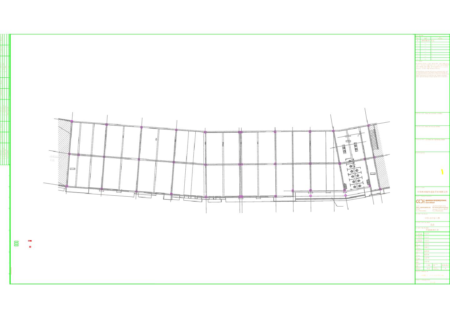 中信水岸城六期 商业B区（一）二层自动喷淋平面图 CAD图