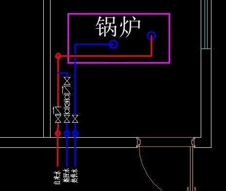 家用锅炉循环泵接线图图片