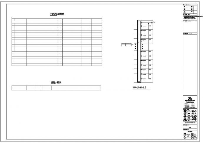 公共租赁住房暖通工程全套施工设计cad图纸_图1