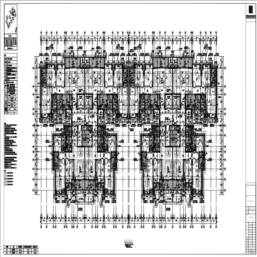 A-W-FP036_9号楼二层平面图-图一