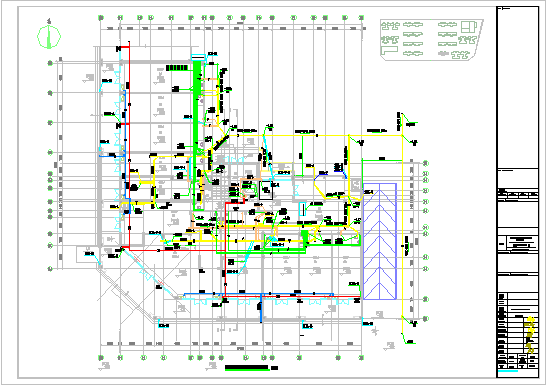 多层住宅给排水设计全套施工图_图1
