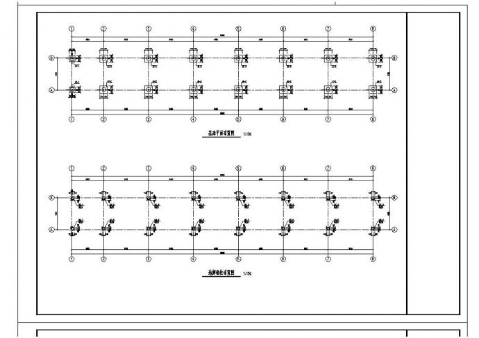 某城市门式刚架围护结构节点构造设计CAD参考详图_图1