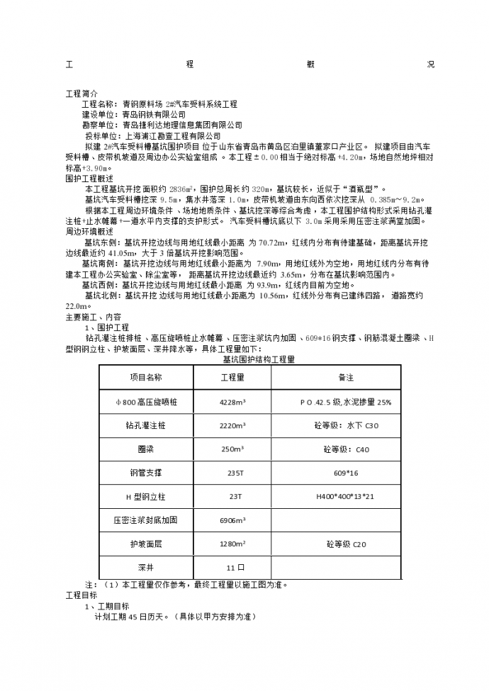 基坑钻孔灌注桩围护施工方案_图1