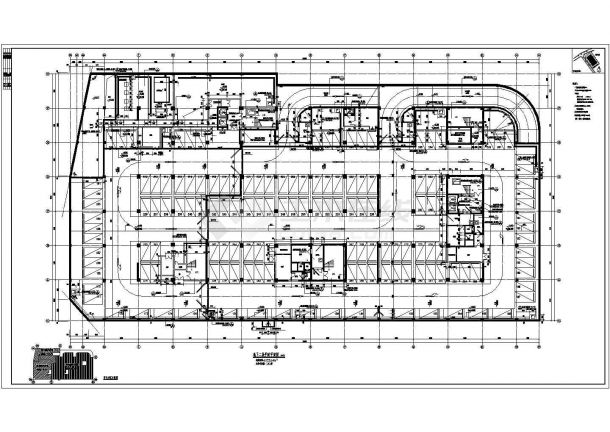 广东5米现代风格知名商业广场建筑设计施工图（含人防设计说明）-图一