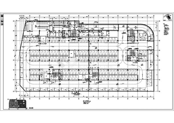 广东5米现代风格知名商业广场建筑设计施工图（含人防设计说明）-图二