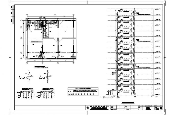 某市听海轩建设项目工程水施结构布置CAD规划详图_图1