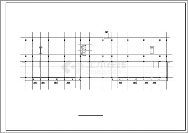 株洲某十层办公楼建筑全套施工设计cad图纸（含设计说明）-图二