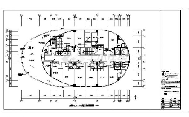 某市区酒店地下室通风防排烟系统设计CAD参考施工图-图一