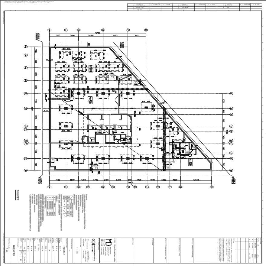 基础平面布置图-Model2-图一