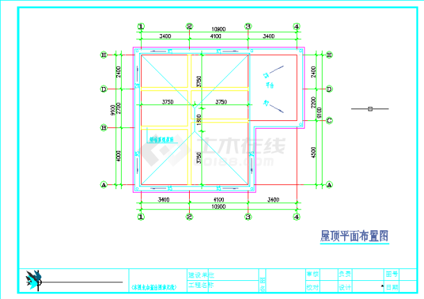 某精品二层小别墅楼全套建筑结构水电图-图二