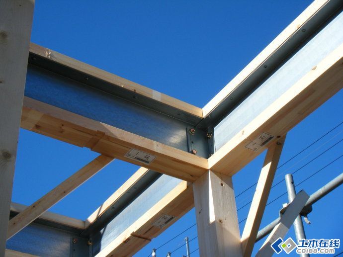 【钢木复合梁】在日本一户建住宅建造中的应用图解