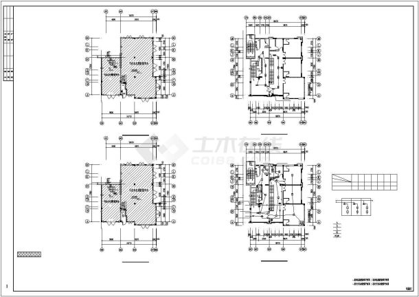 兴康花园8号楼和9号楼电气施工图-图一