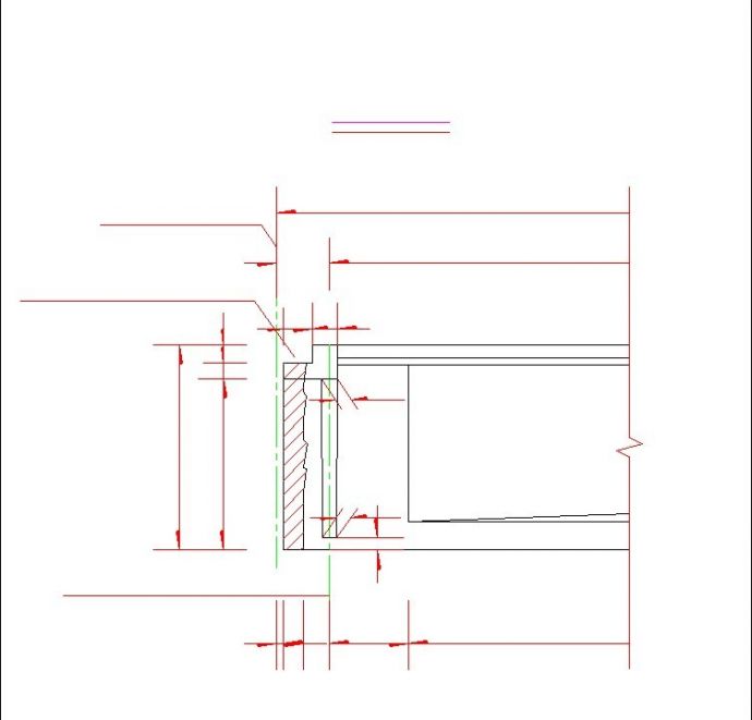 某类型构造图的平面布置参考CAD详图_图1