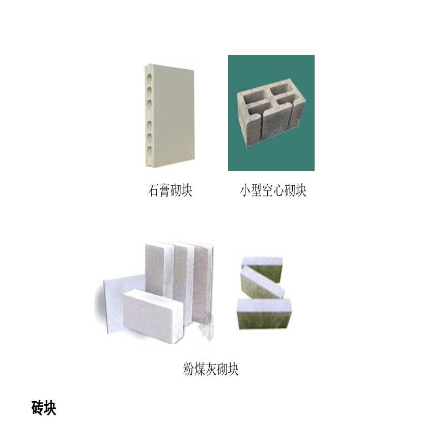 建筑装饰材料-砌块和砖类.ppt-图一