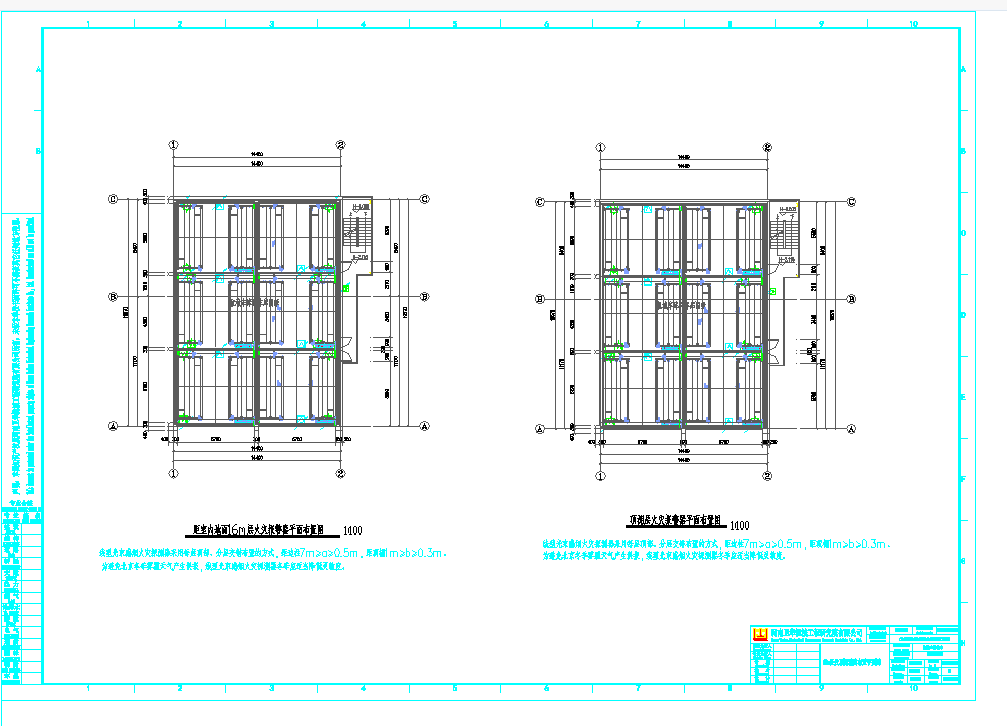 某地北京立体车库工程项目全套施工图CAD图纸