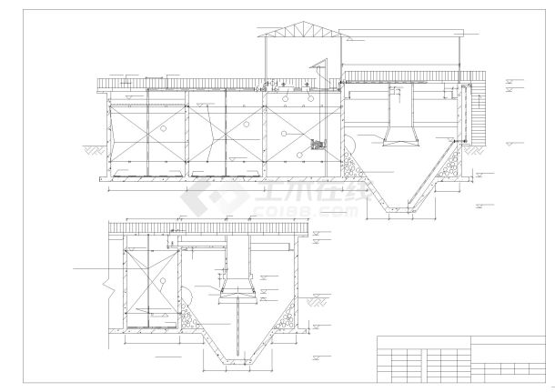 某化工药厂60吨生产废水SBR工艺处理设计施工图-图二