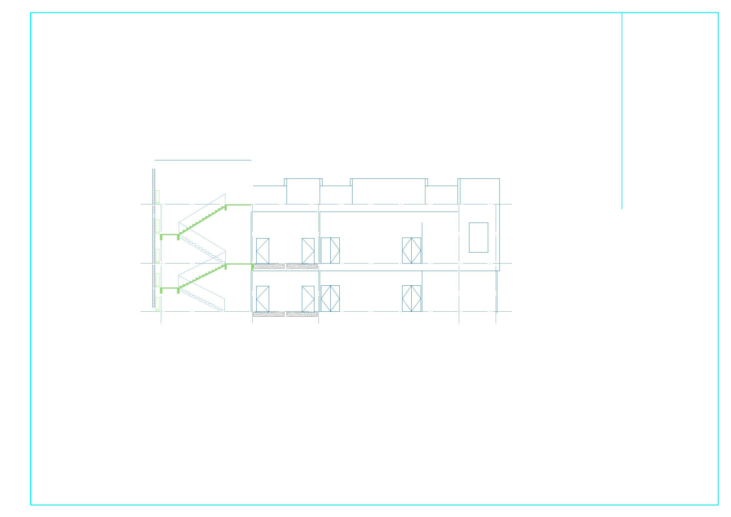 3班2层幼儿园及大门建筑设计施工图