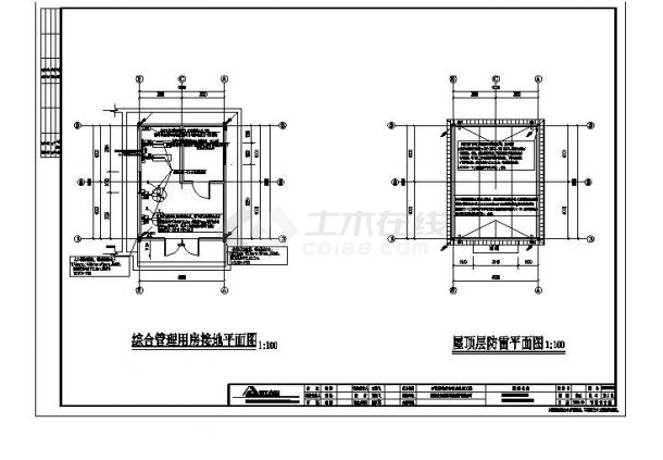 污水处理工程施工图电气（含大样图）-图一