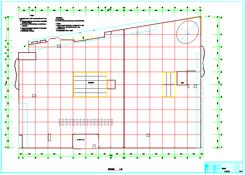 某地建材商场电气图CAD图纸