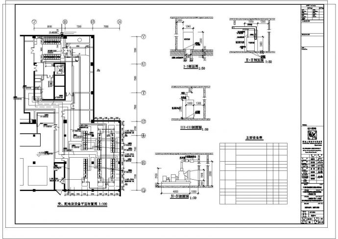 某地区高层办公科研建筑给排水消防系统CAD图纸_图1