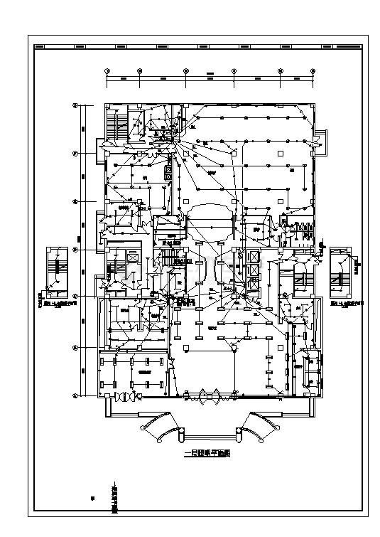 高层宾馆电气CAD设计-图一