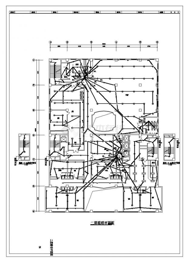 高层宾馆电气CAD设计-图二