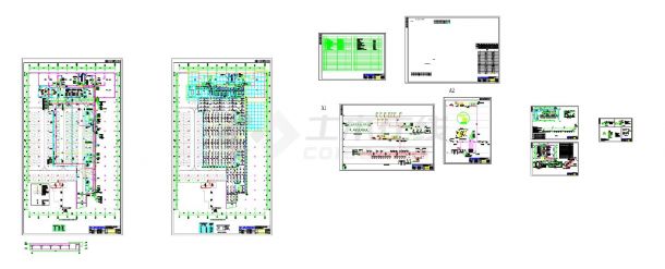 保利电商港-地下室平面图CAD-图一