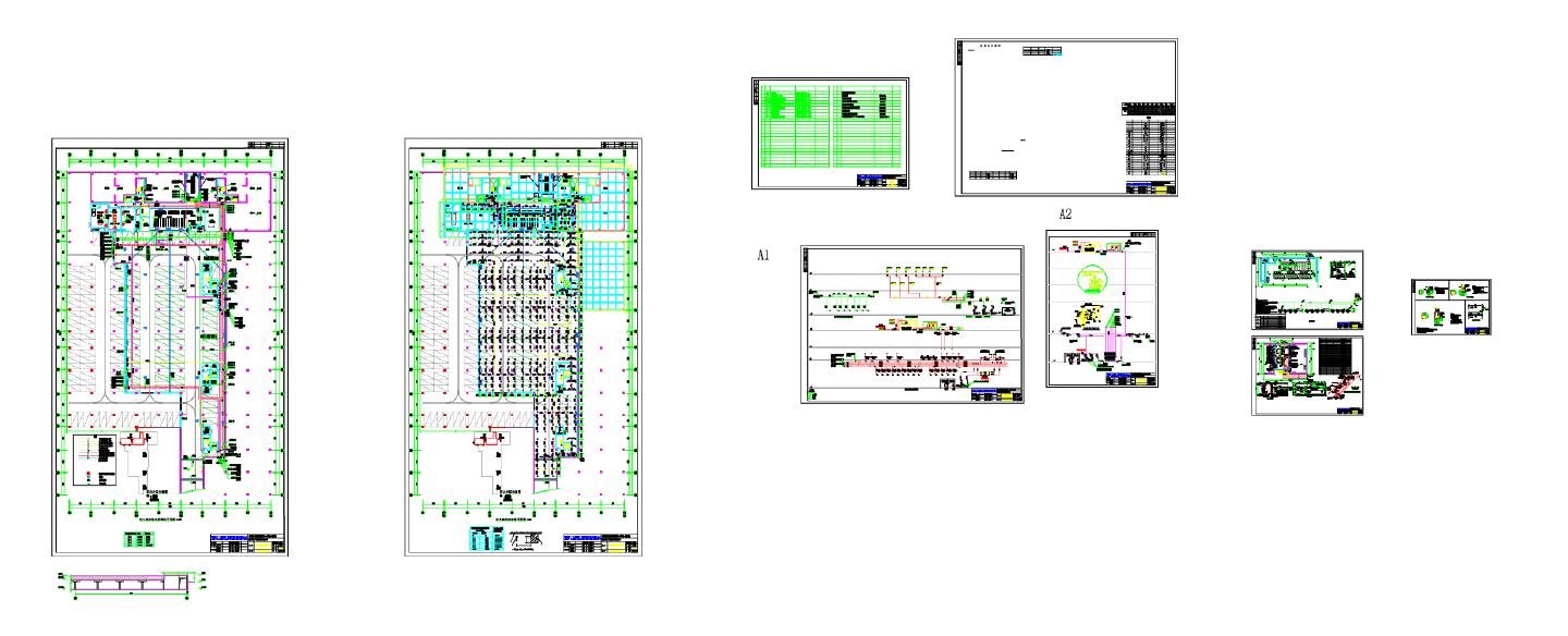 保利电商港-地下室平面图CAD