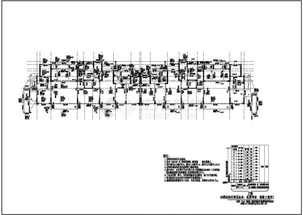 某地区大型高层剪力墙住宅施工CAD图纸-图二