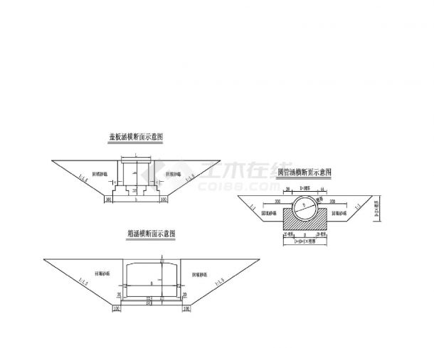 S3-12 桥涵路基处理设计图-图一