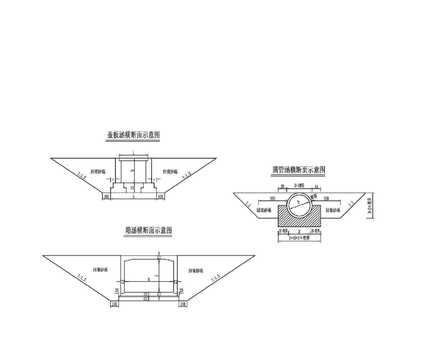 S3-12 桥涵路基处理设计图