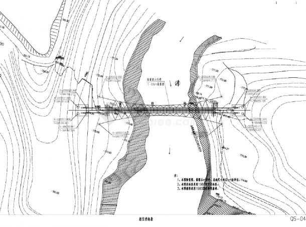 QS-04 桩位坐标表CAD图.dwg-图一