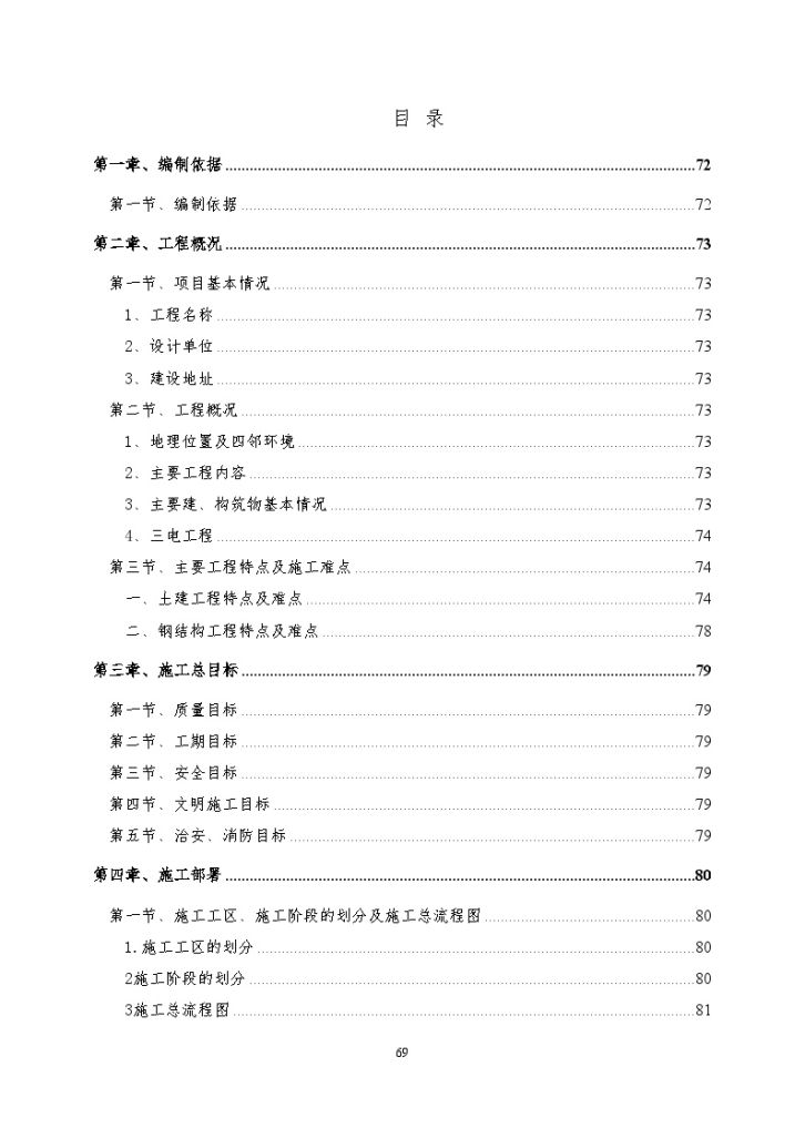 安徽省某复合肥成品库施工组织设计-图一