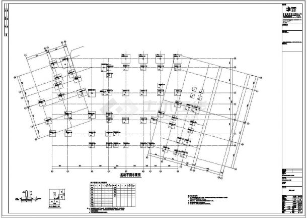 3层钢框架文化中心结构施工图2021附计算书-图二