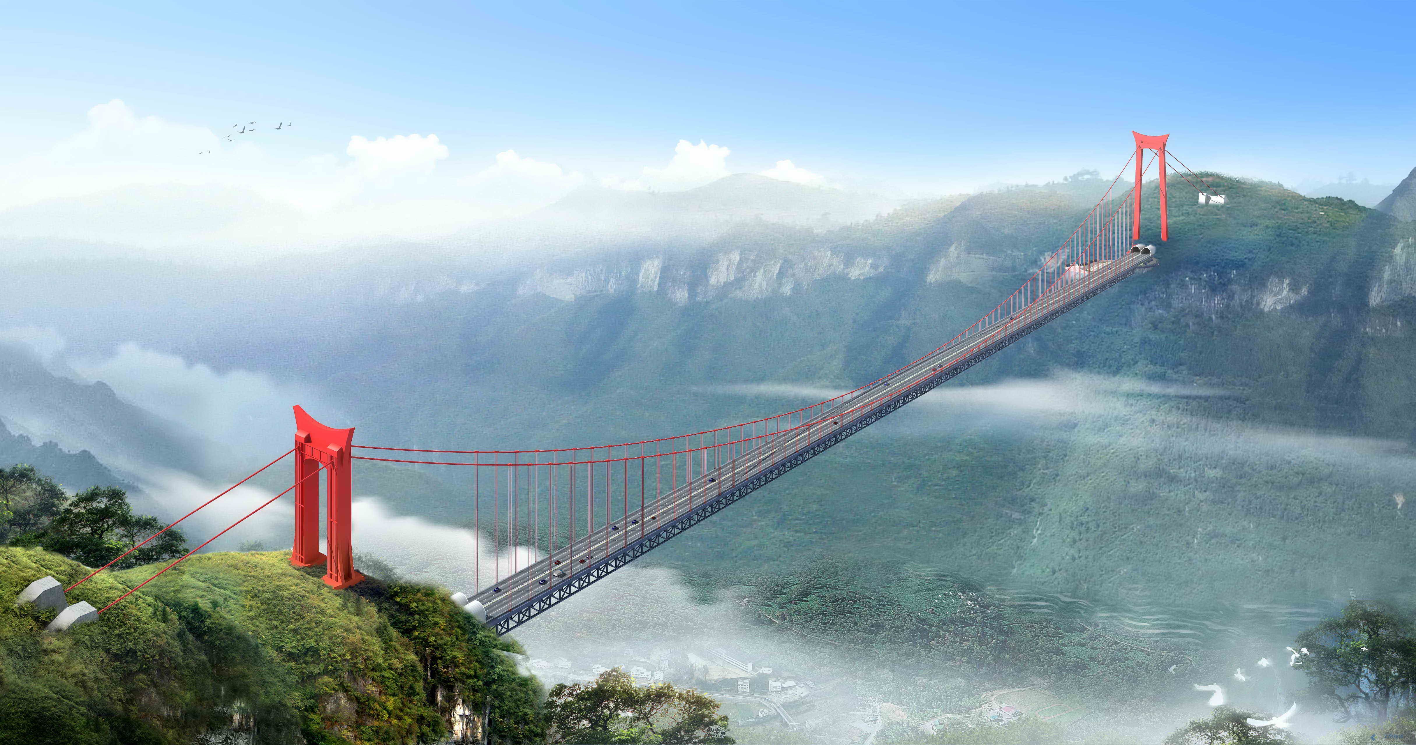 贵州矮寨大桥景区图片